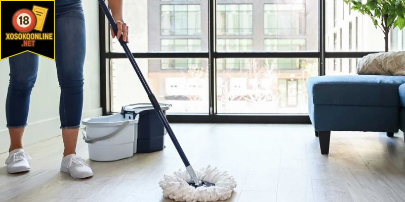 Dọn dẹp nhà cửa sạch sẽ